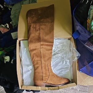 J. Crew Brown Over the Knee Boots